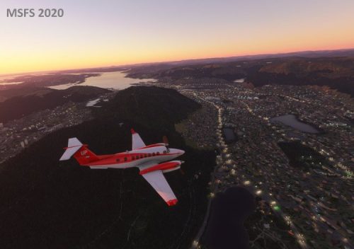 Flug0035 BGO-Evening Foto05 Bergen