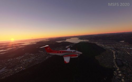 Flug0035 BGO-Evening Foto06 Bergen