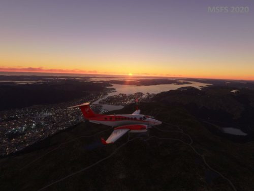 Flug0035 BGO-Evening Foto11 Bergen