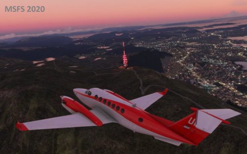 Flug0035 BGO-Evening Foto16 Ulriken