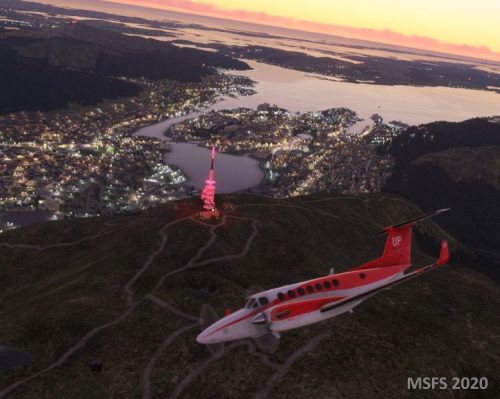 Flug0035 BGO-Evening Foto17 Ulriken