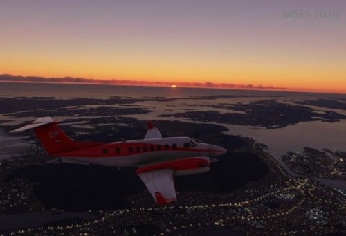 Flug0035 BGO-Evening Foto19 Bergen