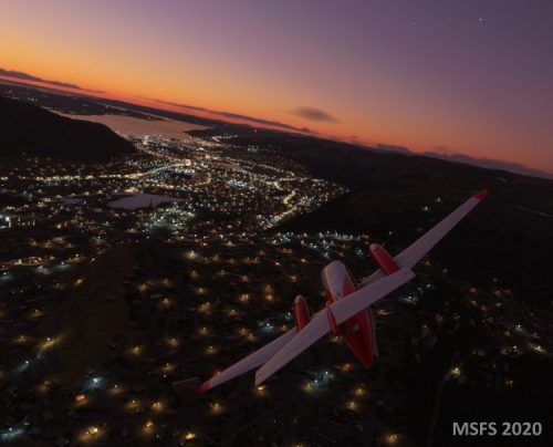 Flug0035 BGO-Evening Foto34 Bergen