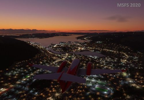 Flug0035 BGO-Evening Foto35 Bergen