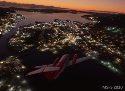 Flug0035 BGO-Evening Foto36 Bergen