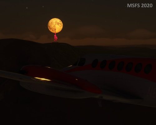 Flug0035 BGO-Evening Foto52 UlrikenMoon