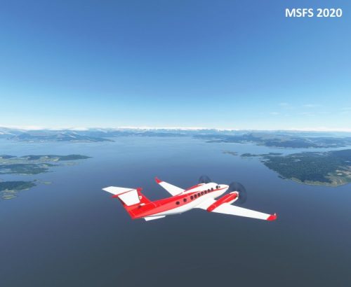 Flug0036 BGO-Folgefonna Foto02 Bjornafjorden