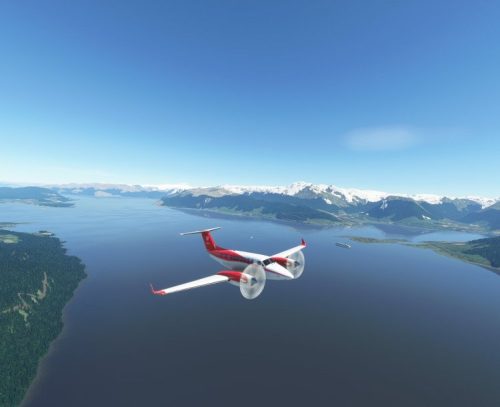 Flug0036 BGO-Folgefonna Foto07 FolgefonnaNP