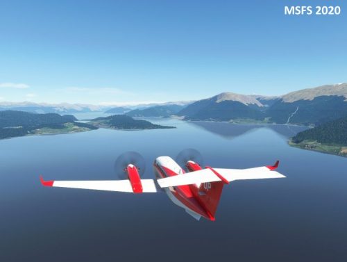 Flug0036 BGO-Folgefonna Foto12 Hardangerfjord