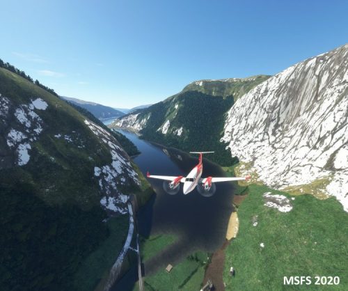 Flug0036 BGO-Folgefonna Foto33 Fjaera